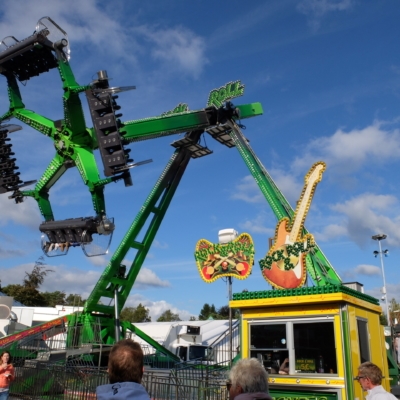 Kirmes in Kelmis Stände