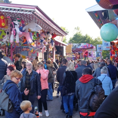 Kirmes in Kelmis Stände