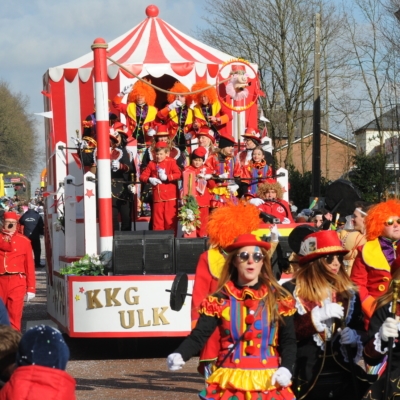 Karneval in Kelmis Karnevalswagen KKG Ulk