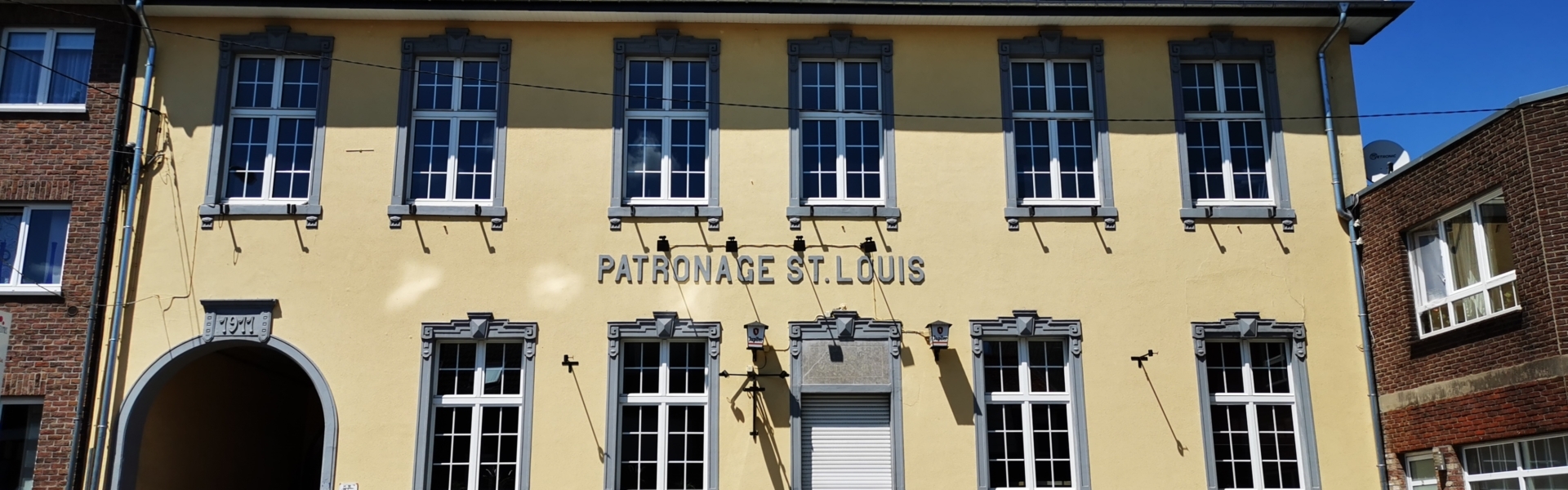 Patronage in Kelmis Fassadenansicht