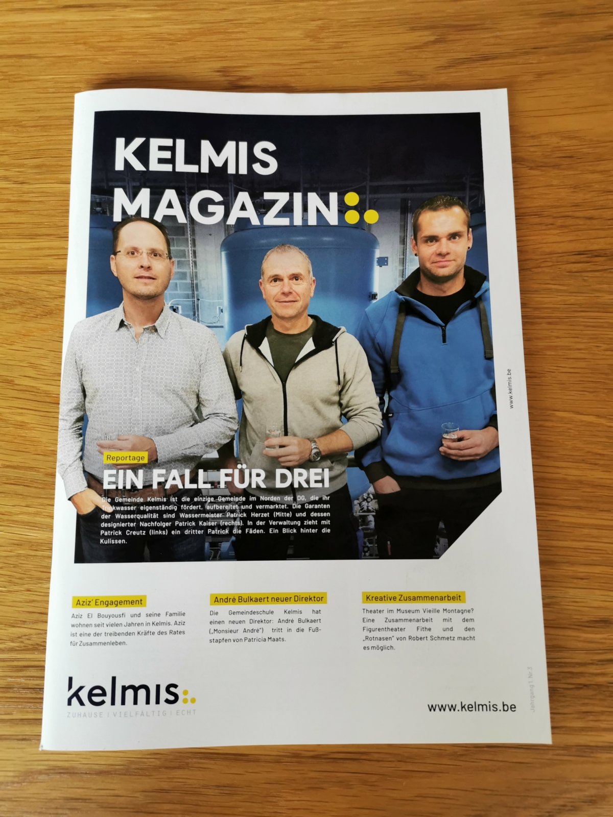 Nummer drei des „Kelmis Magazins“ jetzt online – Verteilung ab morgen