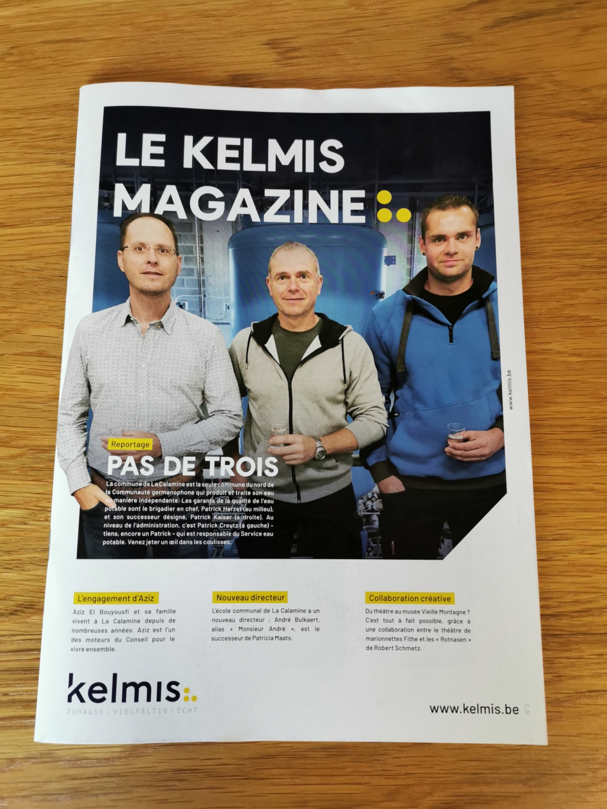 Le numéro trois du « Kelmis magazine » est en ligne – Distribution à partir de demain