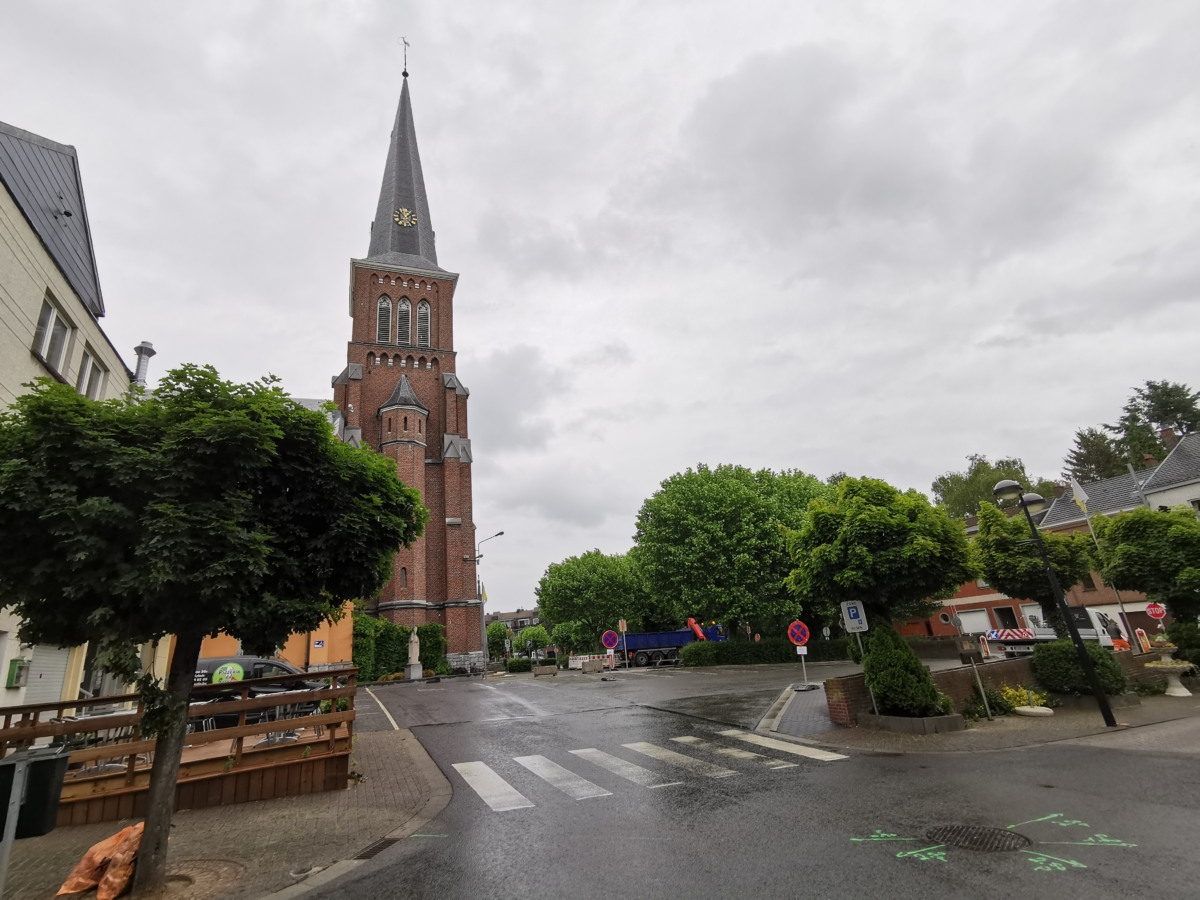 Start der Bauarbeiten am Kirchplatz am Mittwoch