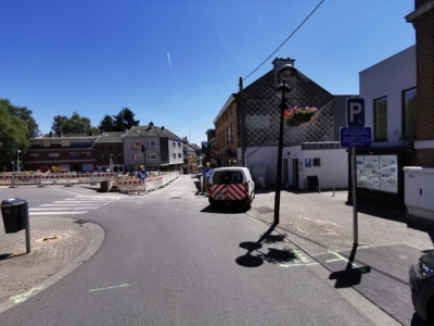 Place de l’Église: première réunion de chantier