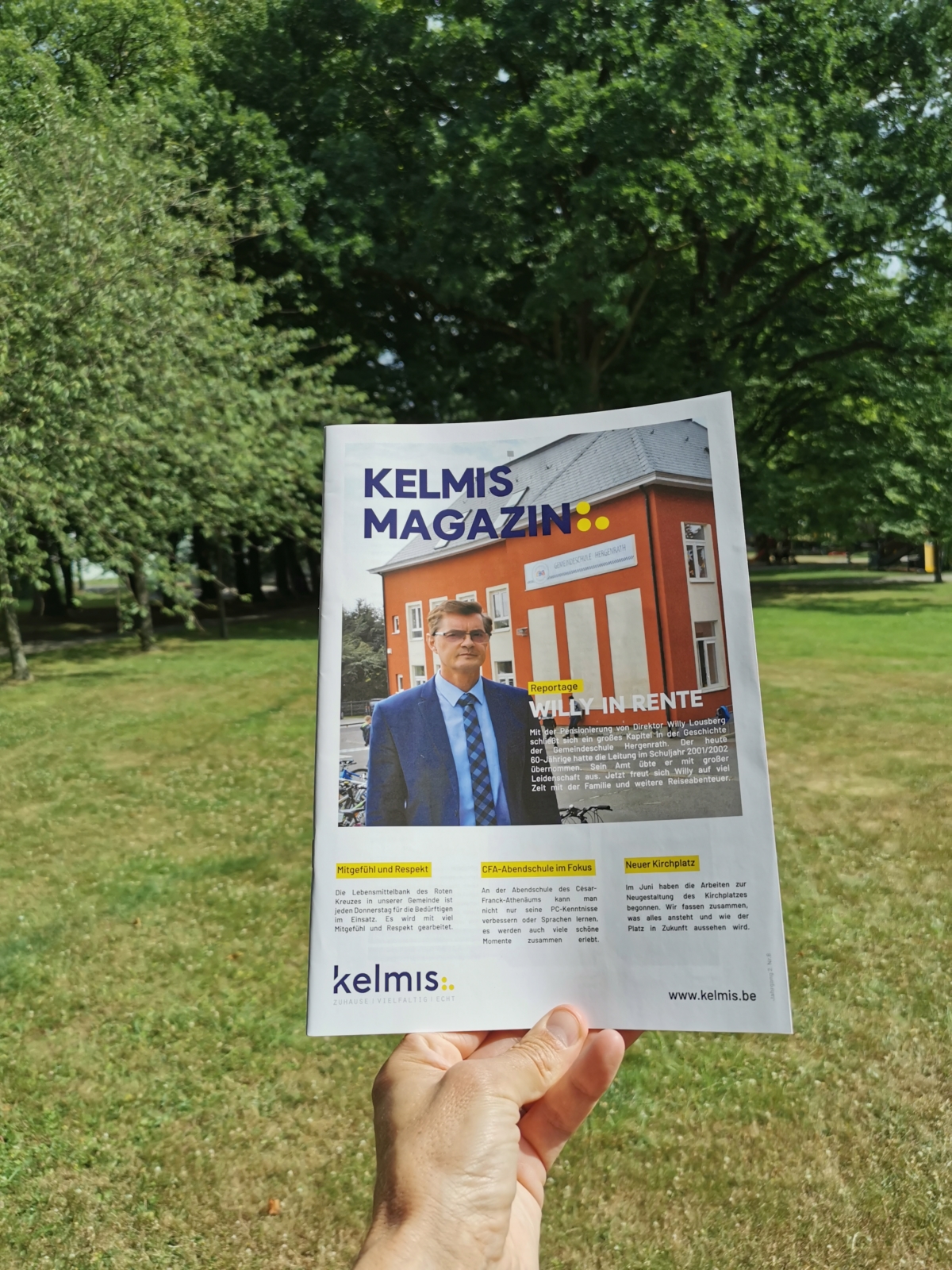 Sommer-Ausgabe des Kelmis Magazins liegt vor