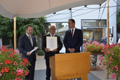 Soirée de remise de titres honorifiques – Présentation des portraits des bourgmestres