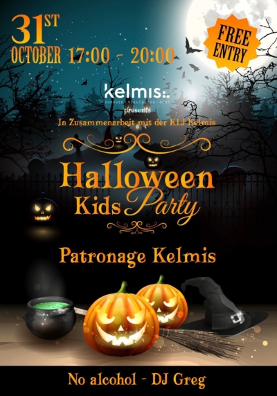 Halloween-Party für Kinder in der Patronage