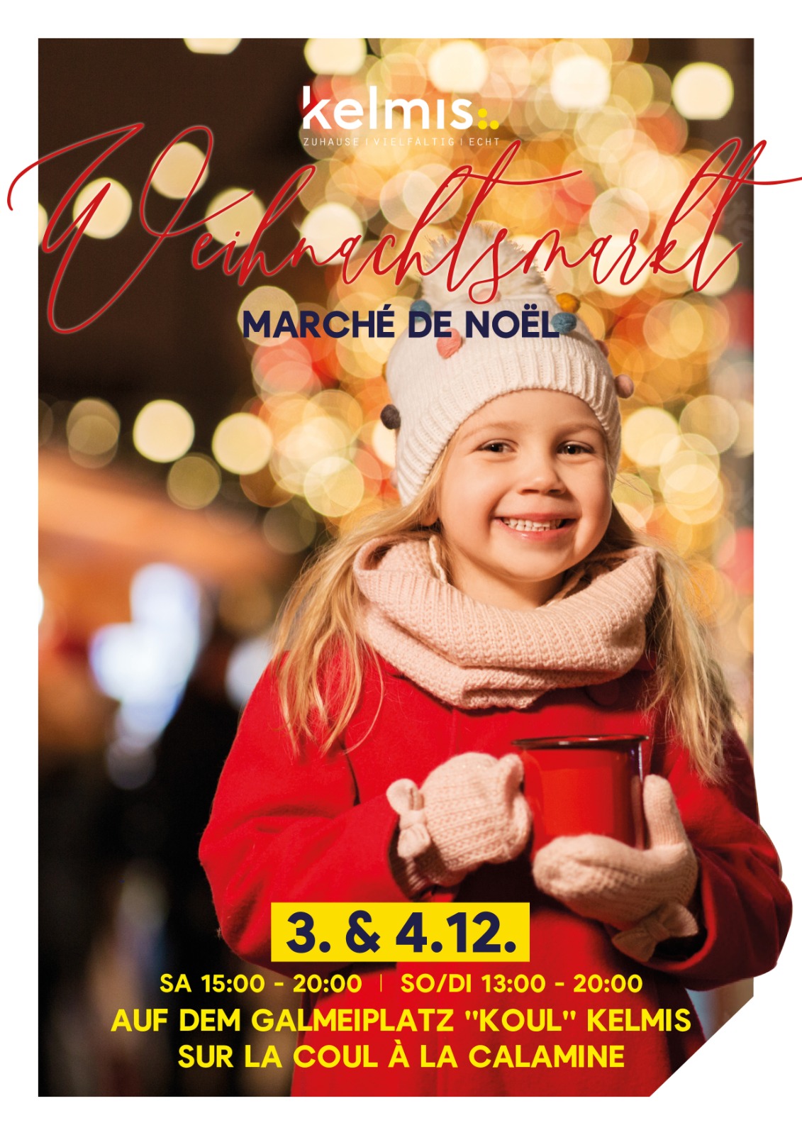 Le week-end prochain aura lieu notre marché de Noël