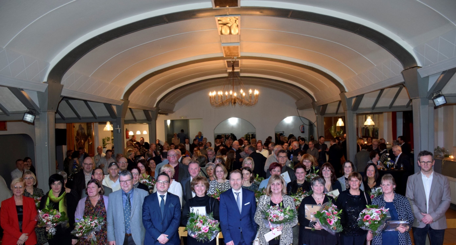 Zahlreiche Ehrungen beim Neujahrsempfang Gemeinde Kelmis La Calamine