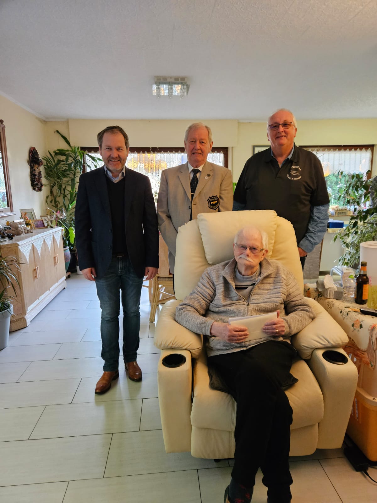 Wir gratulieren Hubert Crott zum 90. Geburtstag