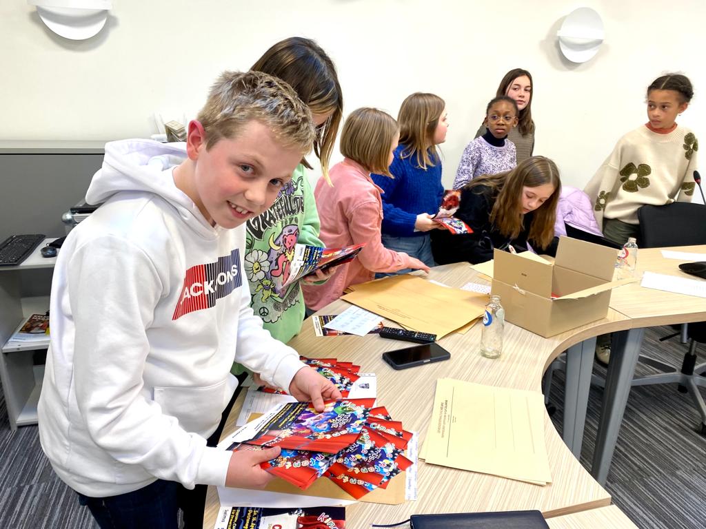 Décision du conseil communal des enfants : après-midi cinéma le 16 avril