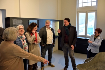 Hochrangiger Besuch im Museum Vieille Montagne