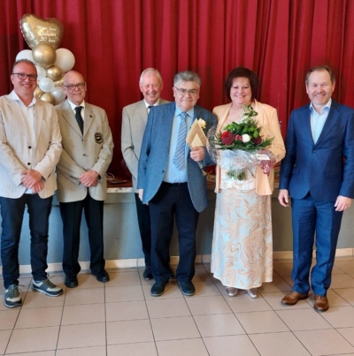 Raymond Schmetz und Marie-Josée Schonmacker feiern Goldene Hochzeit