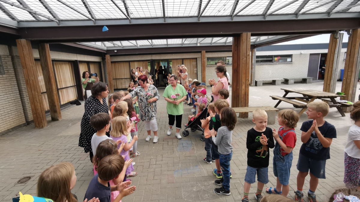 Gemeindeschule Hergenrath: Viviane Gerarts und José-Anne Schmitz in Rente