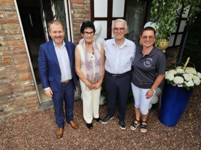 Baudouin Bonni et Annie Vandeberg ont fêté leurs noces de diamant