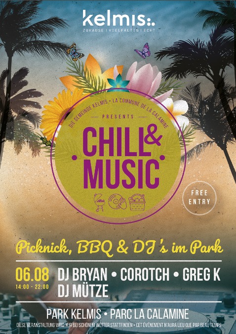 Chill im Park am Sonntag, 6. August