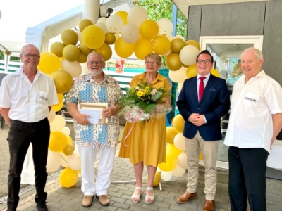 Elizabeth Baxter und Hans-Dieter Vogel feiern Goldene Hochzeit
