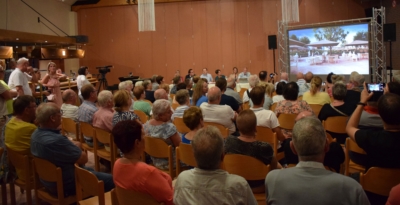 Beaucoup de monde à la soirée d’information concernant le réaménagement de la place de l’Eglise