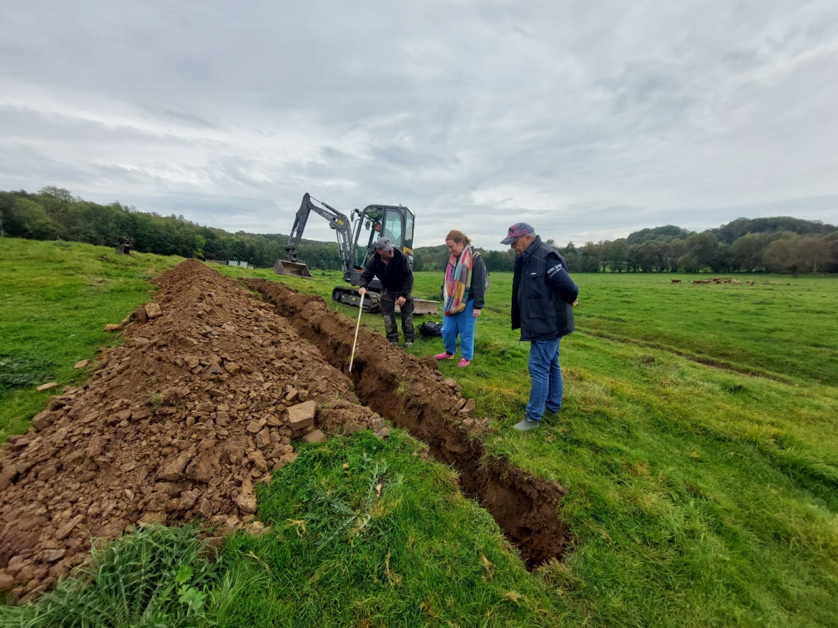 Fouilles archéologiques terminées : pas de char américain dans notre commune