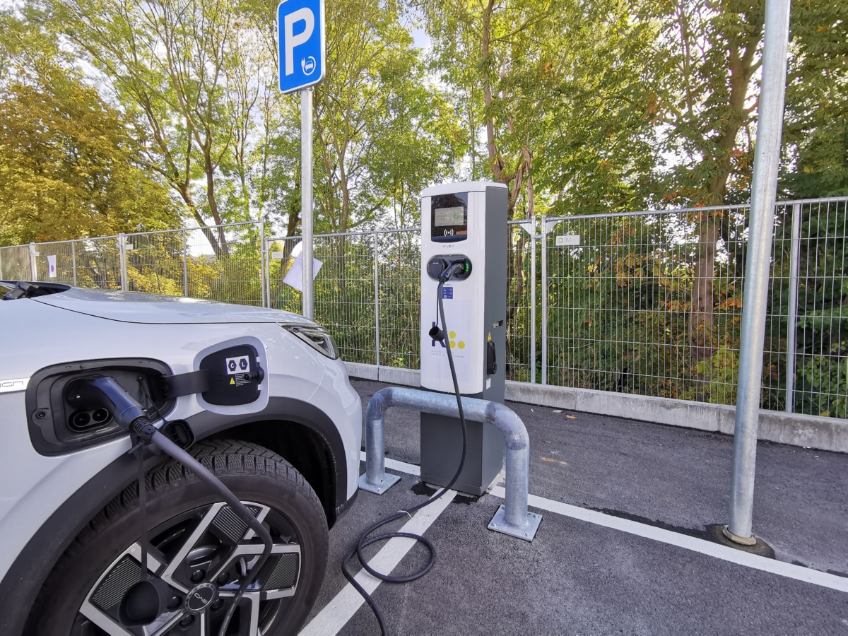 La première station de recharge pour voitures électriques mise en service