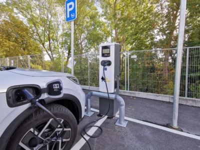 La première station de recharge pour voitures électriques mise en service