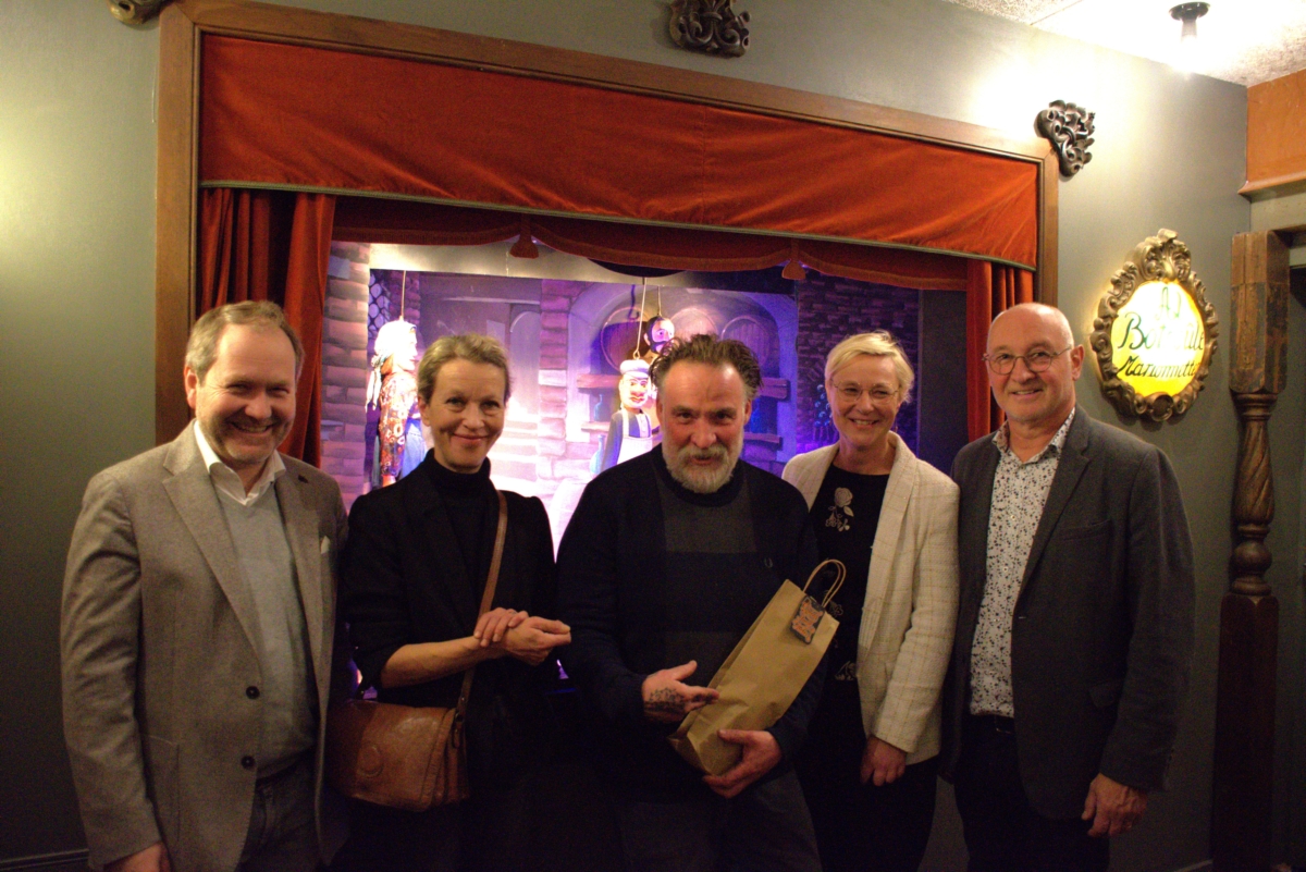 En visite au théâtre de marionnettes de Bouli Lanners