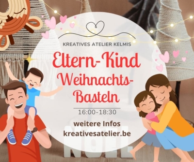 Spezial Eltern-Kind Workshop: Weihnachtsdeko selbst gebastelt!