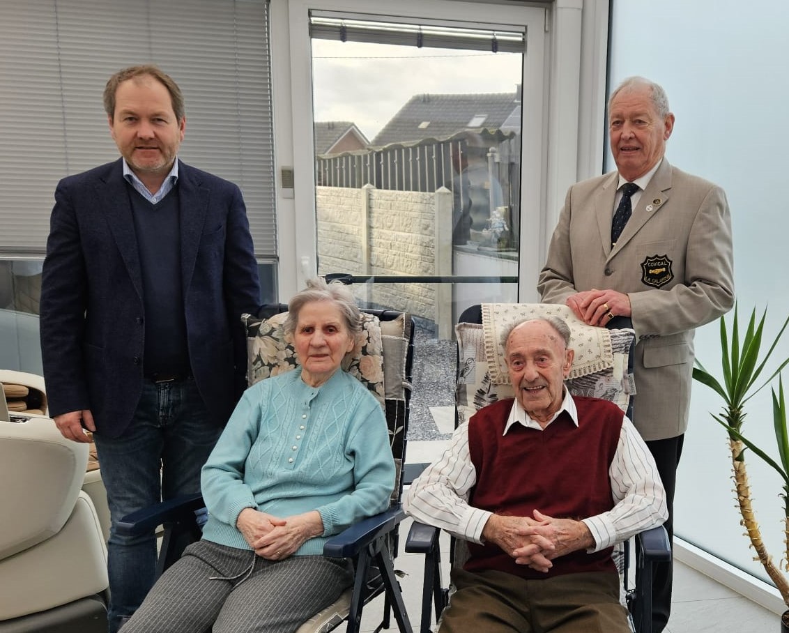 Joseph Lousberg hat seinen 95. Geburtstag gefeiert