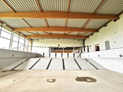 Fermeture de la piscine jusqu’à la remise en état du fond du bassin