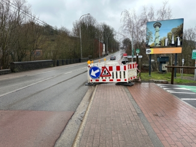 Ab Morgen Straßenbauarbeiten an der Lütticher Straße (Ortsausgang)