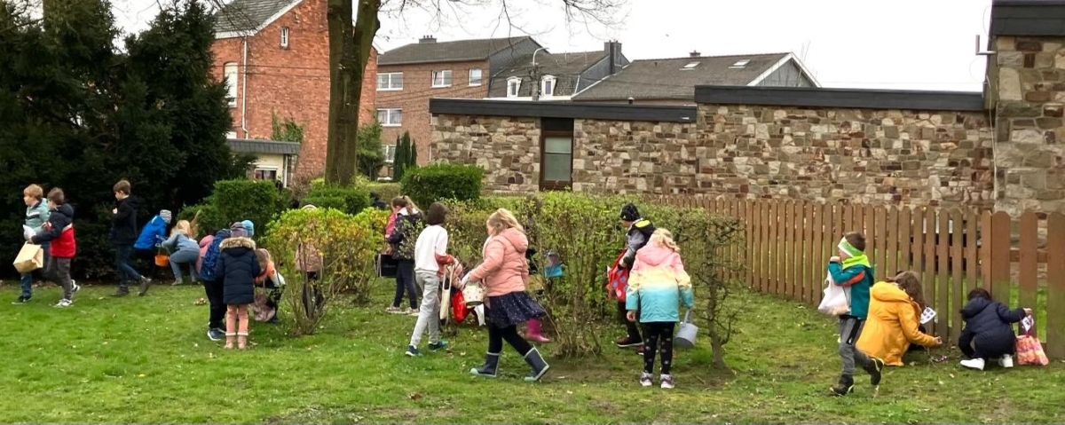 300 Kinder bei Ostereiersuche im Gemeindepark