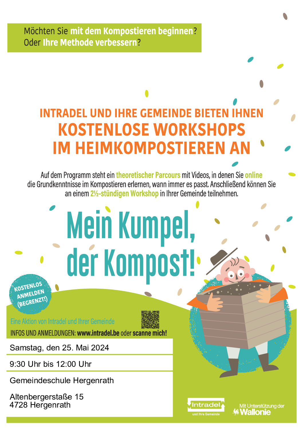 Workshop in Hergenrath zum Thema Heimkompostieren am 25. Mai – Anmeldung erwünscht