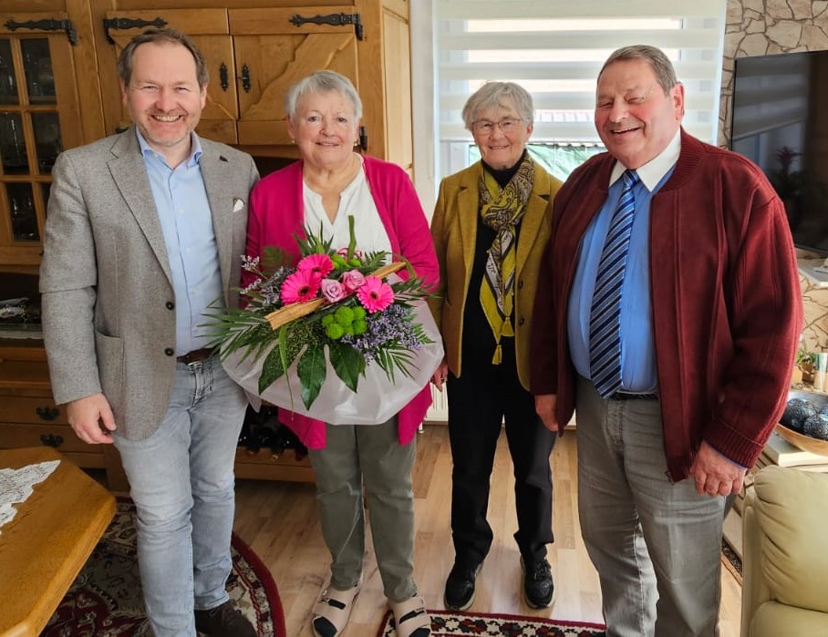 Dieter Lübcke et Ursula Gesing ont fête leurs noces de diamant