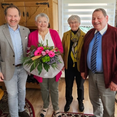 Dieter Lübcke und Ursula Gesing haben Diamantene Hochzeit gefeiert.