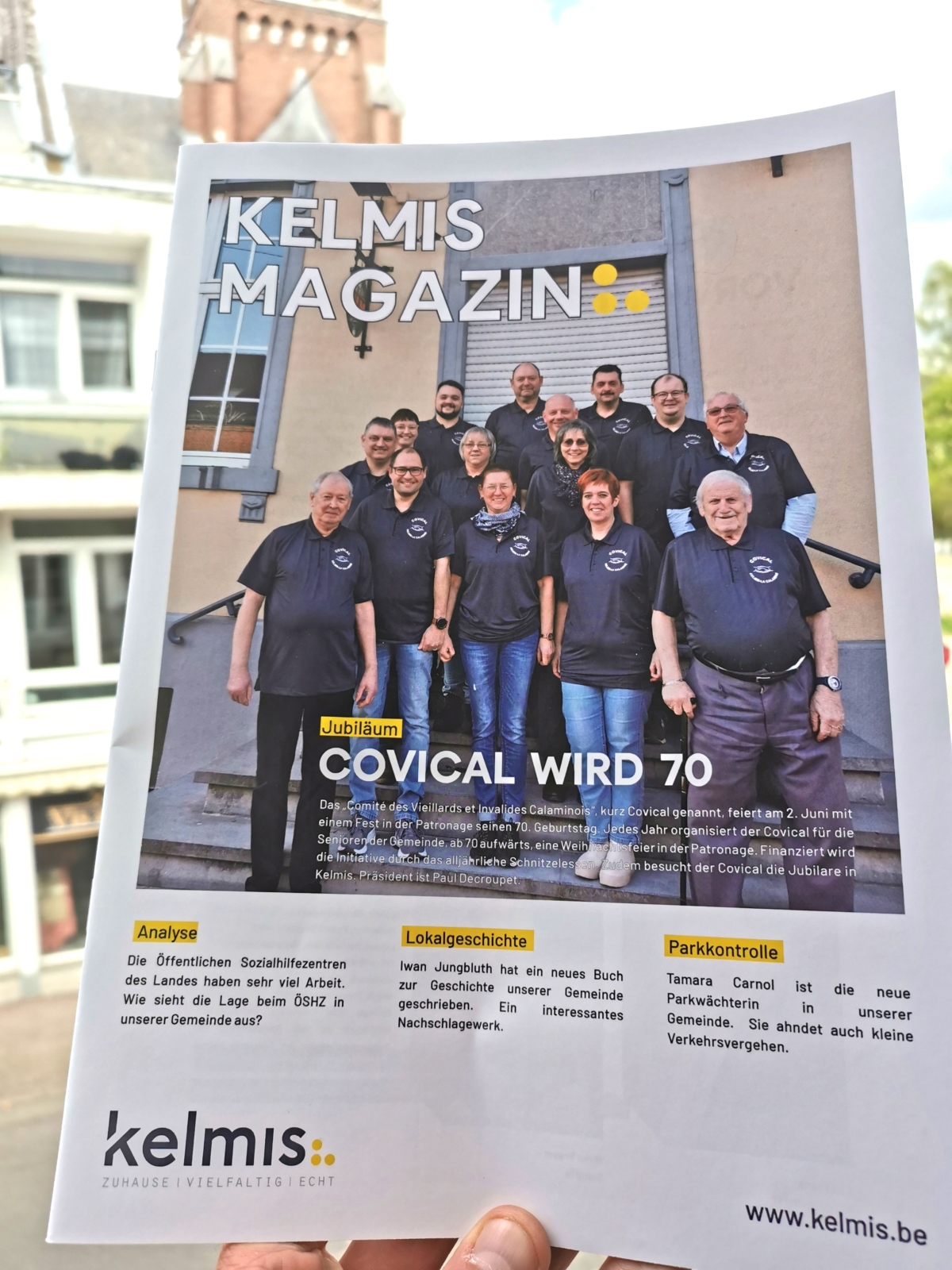13. Ausgabe des Kelmis Magazins liegt vor – Covical Titelstory
