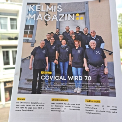 13. Ausgabe des Kelmis Magazins liegt vor – Covical Titelstory