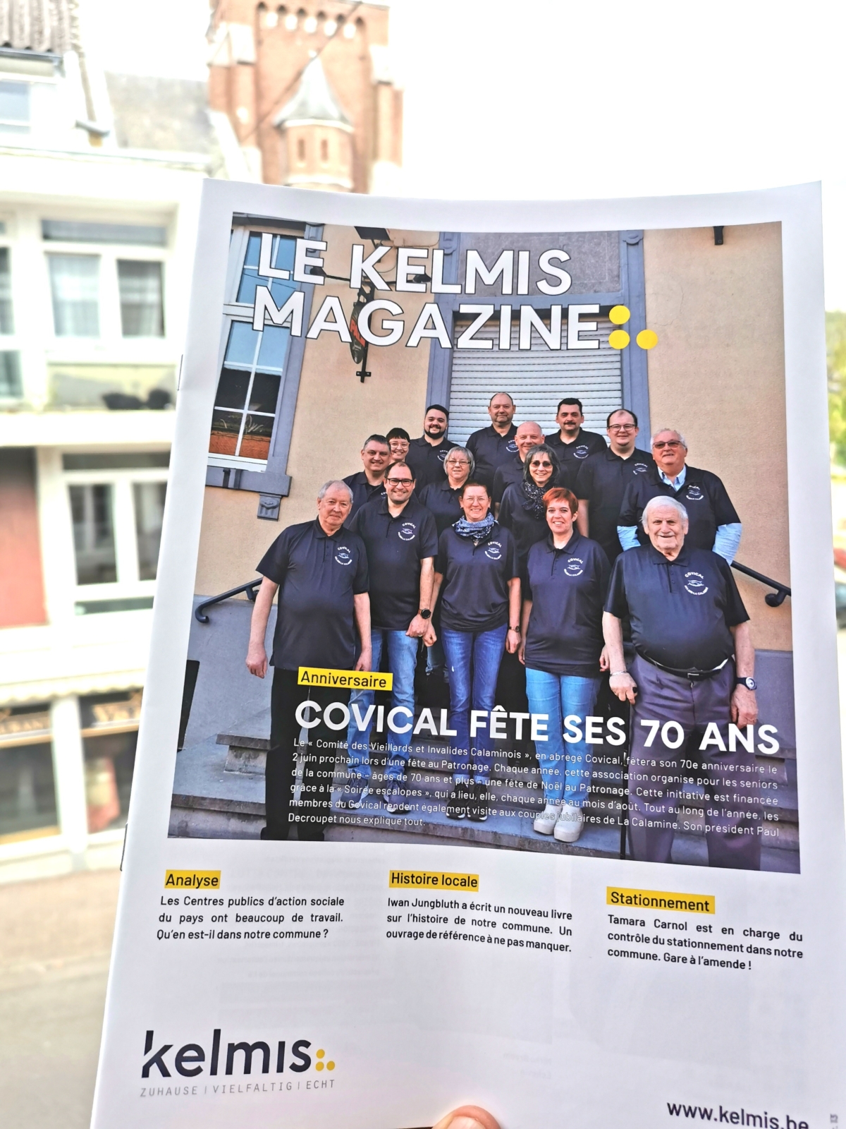 Le 13e numéro du Kelmis magazine est disponible