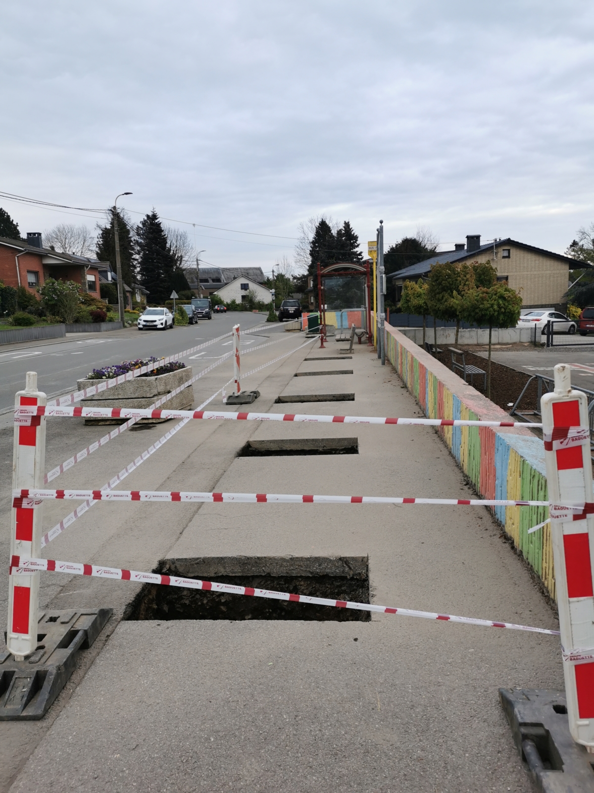 Wallonie cyclable: travaux préparatoires pour abris de vélos