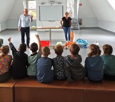 Hergenrather Schulkinder fit für Mülltrennung