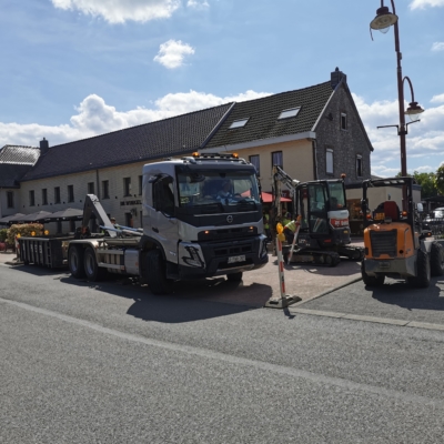 Glasfaserausbau: Reparaturarbeiten in Hergenrath