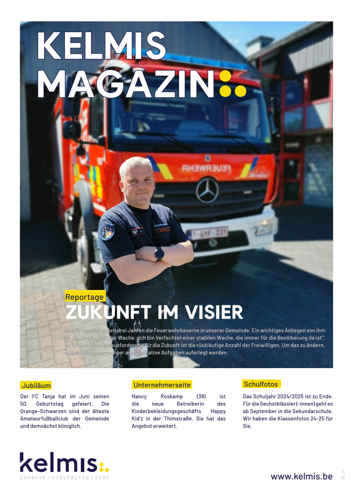 18. Ausgabe des Kelmis Magazins liegt vor