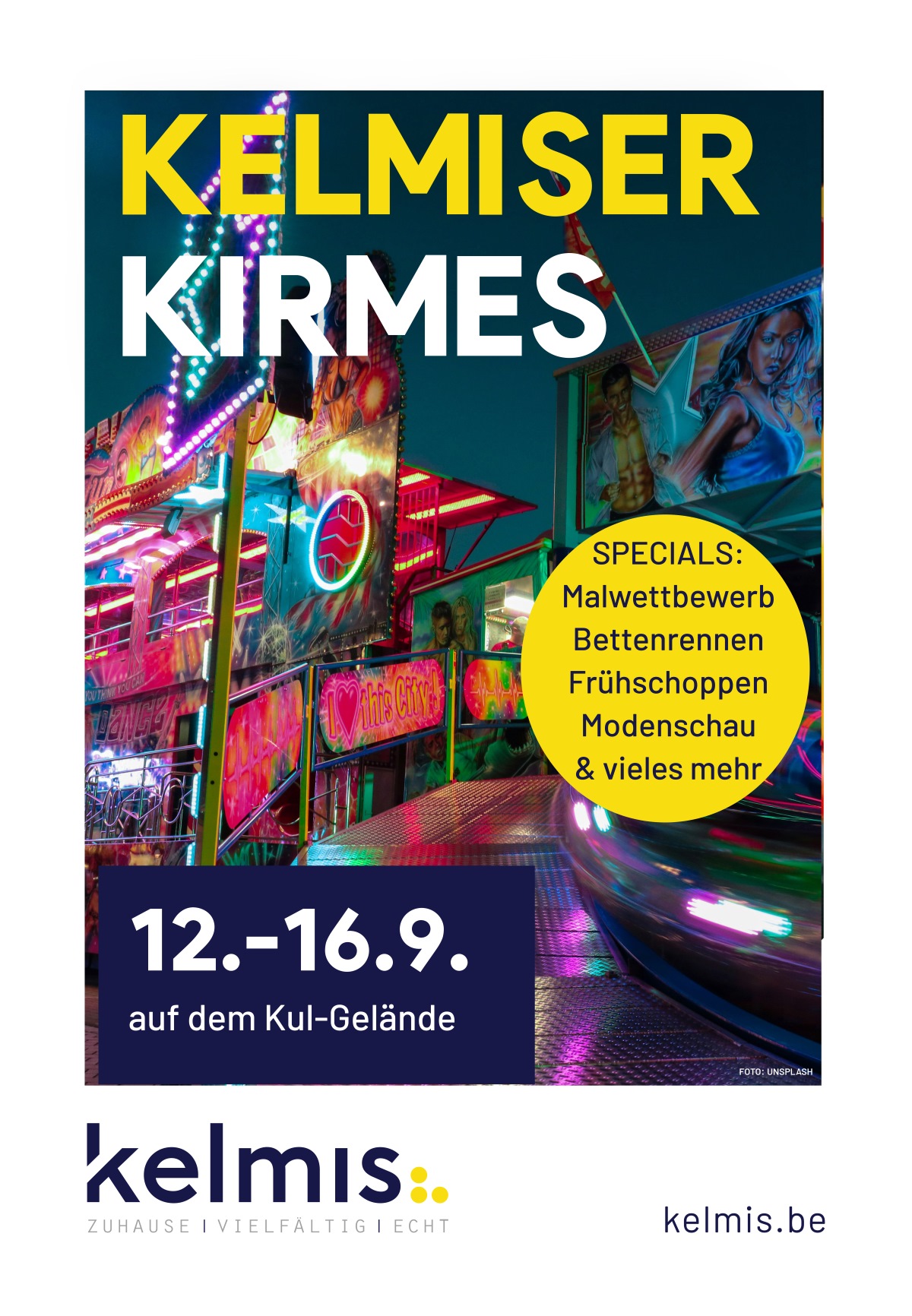 Termin vormerken: Kelmiser Kirmes vom 12. bis zum 16. September