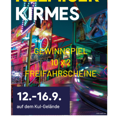 10×2 Kirmes-Freifahrscheine : Hier sind die Gewinner/Gewinnerinnen