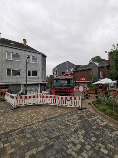 Resa poursuit les travaux dans la partie inférieure de la rue de l’Église