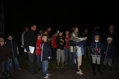 Nacht der Dunkelheit in Kelmis am Samstag, 18. Oktober