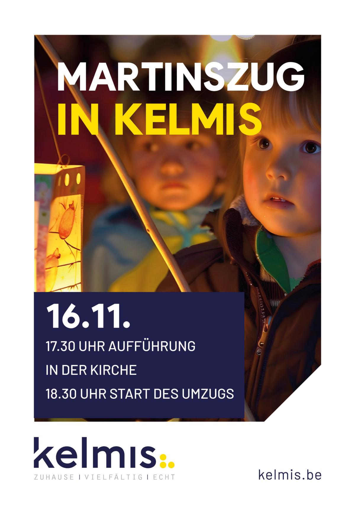Sankt Martin in Kelmis am 16. November: Wir suchen noch Kinder als Begleitung für Sankt Martin