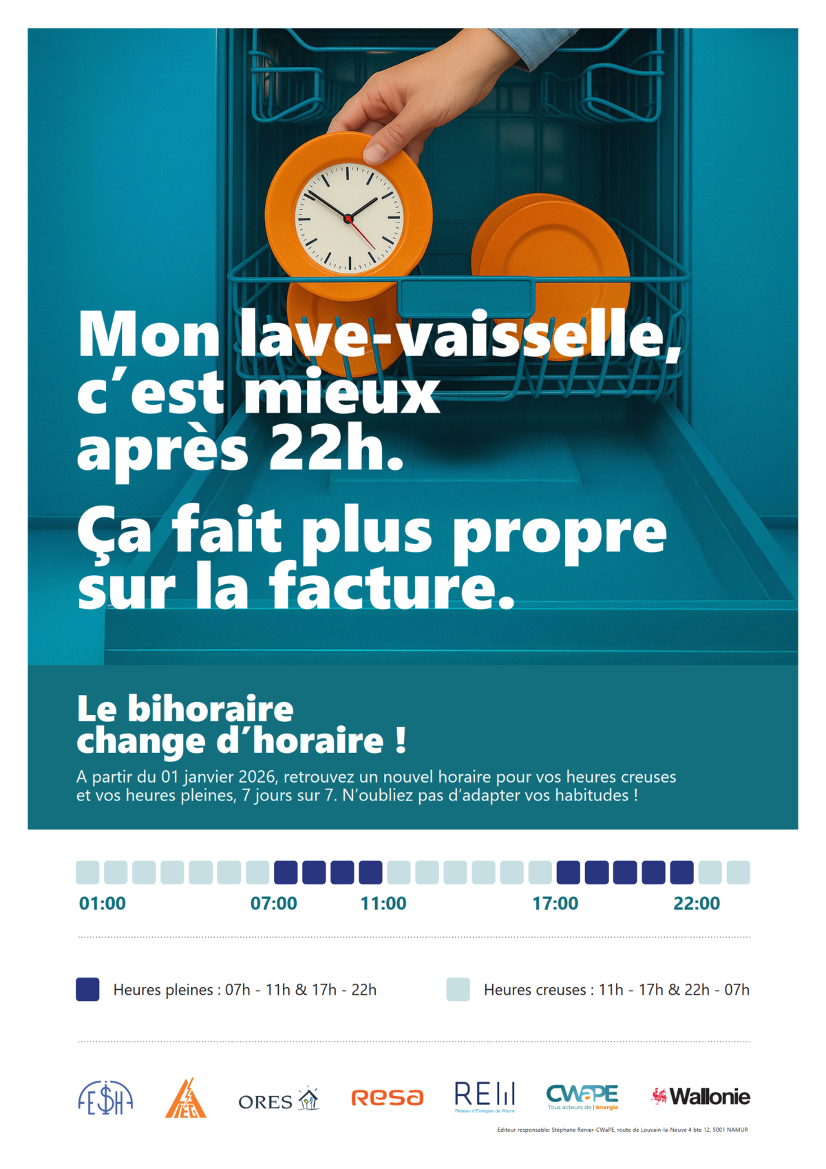 Au 1er janvier 2026, le bihoraire change d’horaire