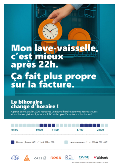 Au 1er janvier 2026, le bihoraire change d’horaire