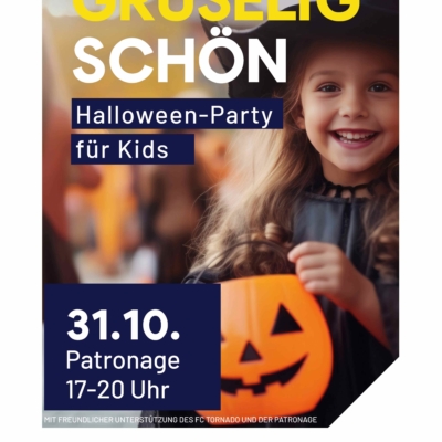 Kinder-Halloween-Party in der Patronage
