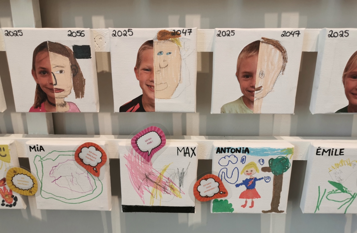 Sonderausstellung im Museum präsentiert Zukunftsvisionen von Kindern aus der Gemeinde